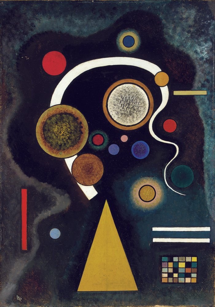 Traço caprichoso de Wassily Kandinsky