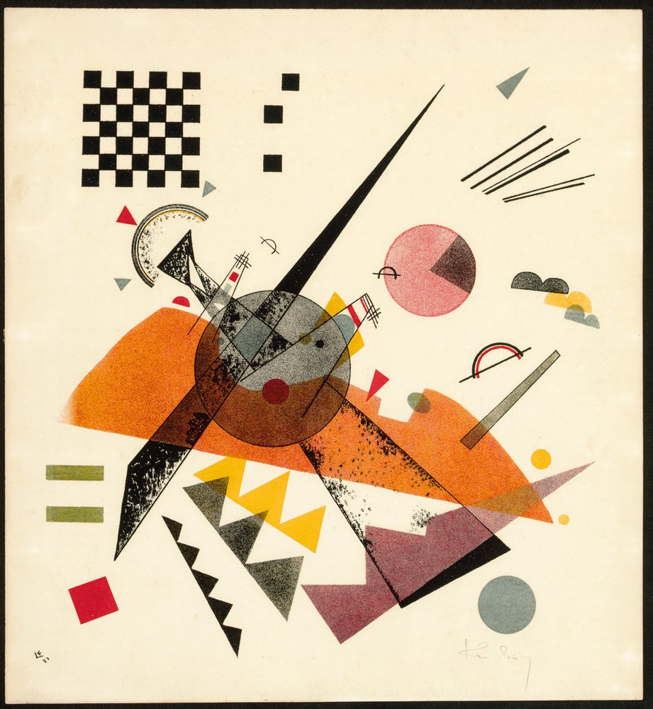 Laranja (R.180) de Wassily Kandinsky