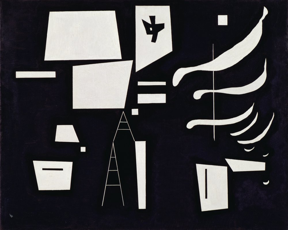 Branco - Marcha Suave e Duro de Wassily Kandinsky
