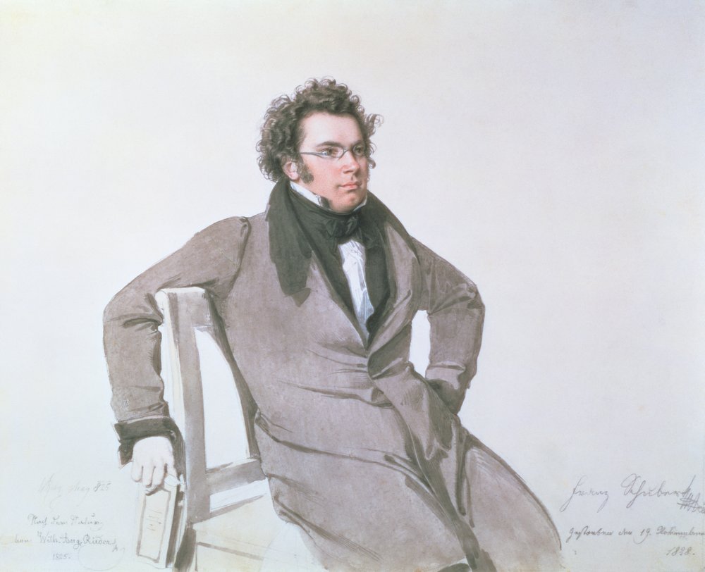 Franz Schubert (1797-1828), 1825 de Wilhelm August Rieder