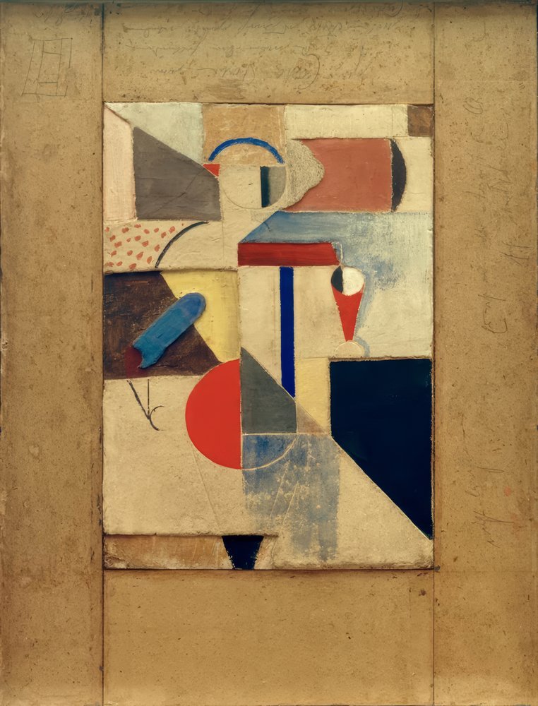 Figura em posição absoluta de Willi Baumeister