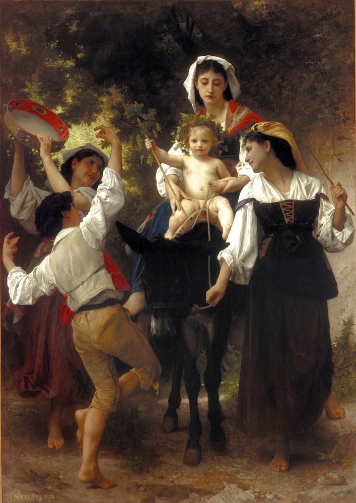 Retornar da Colheita de William-Adolphe Bouguereau