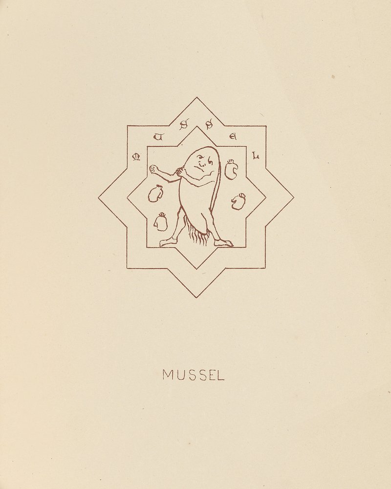 Mexilhão, 1878 de William Burges