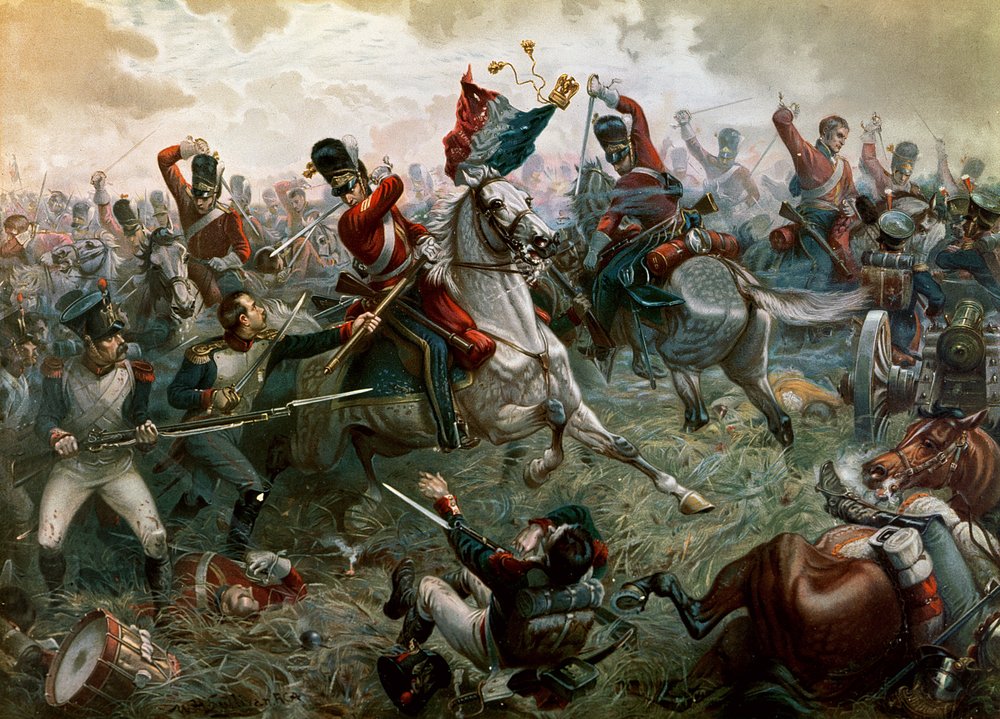 Batalha de Waterloo, 18 de junho de 1815, 1898 de William Holmes Sullivan