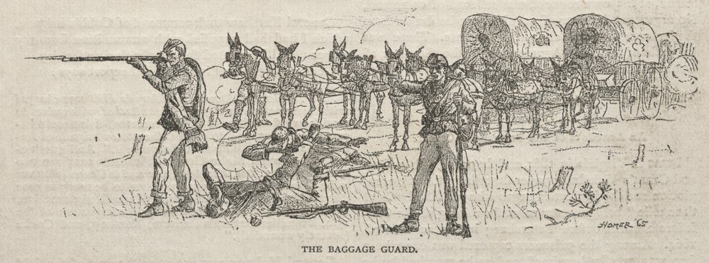 O guarda de bagagem, 1888. de Winslow Homer