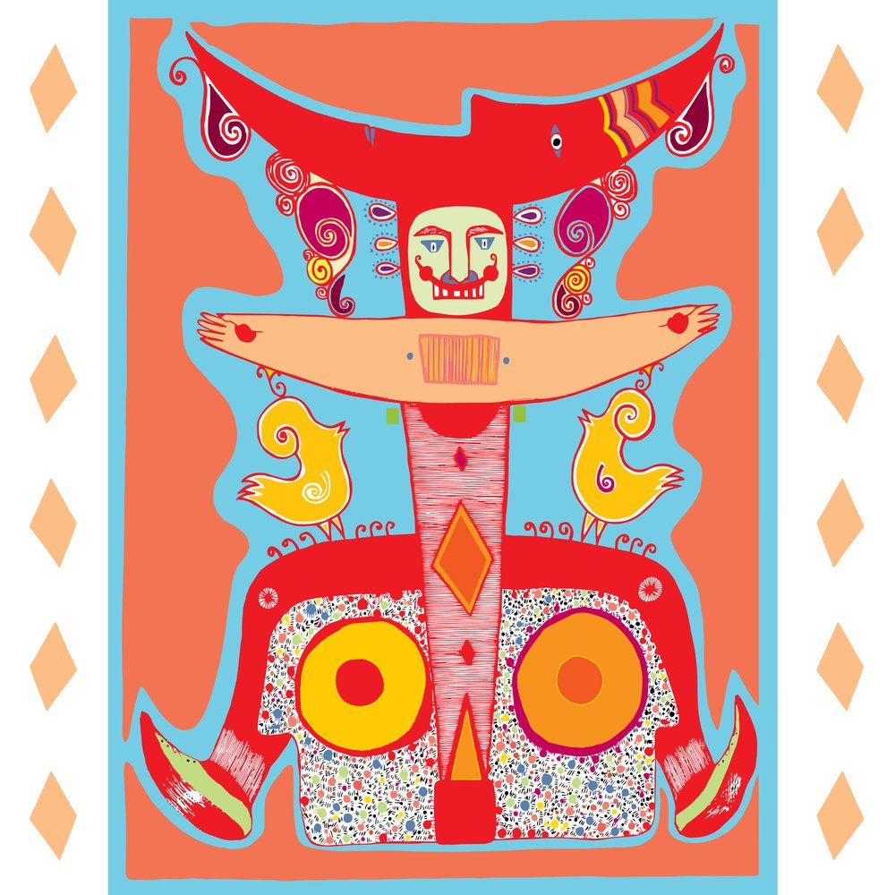 Soldado de madeira 2, 2016 (digital) de Sabina Nedelcheva-Williams