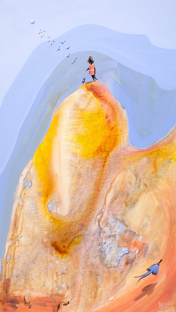 Viagem pelas montanhas coloridas de Adam Bogusz