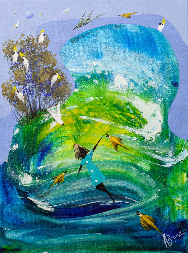 Voo do Espírito Alegre de Adam Bogusz