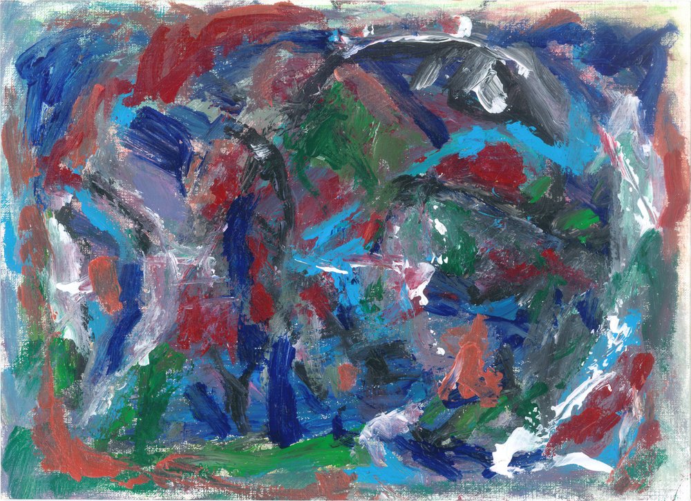 Movimento abstrato vibrante de Agnieszka Paluch