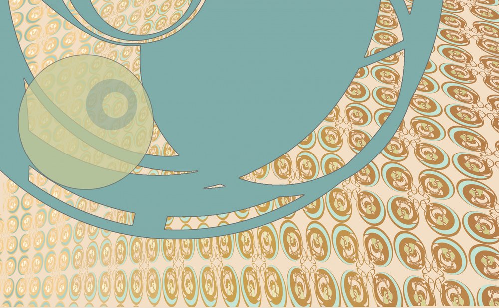 Curvas geométricas fluidas de Alejandra Winkhaus