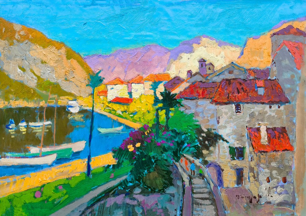 Pitoresca aldeia mediterrânica de Alexander Shandor