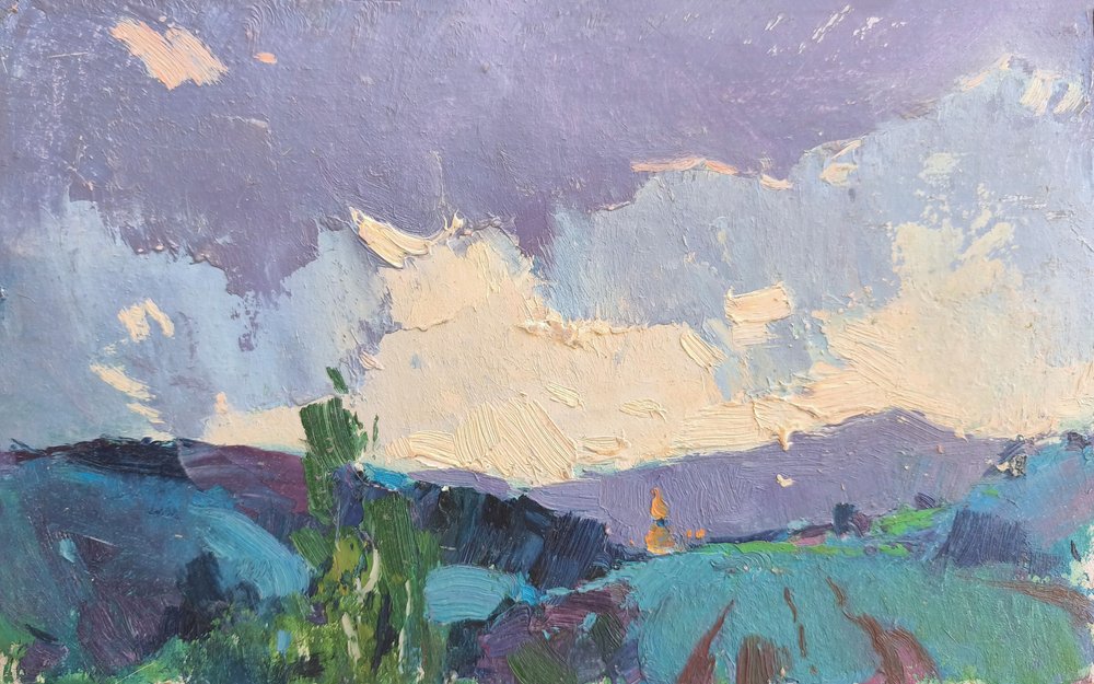 Céu dramático nas montanhas de Alexander Shandor