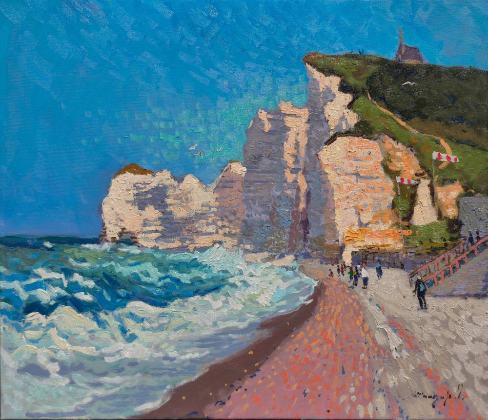 Falésias Costeiras de Etretat de Alexander Shandor