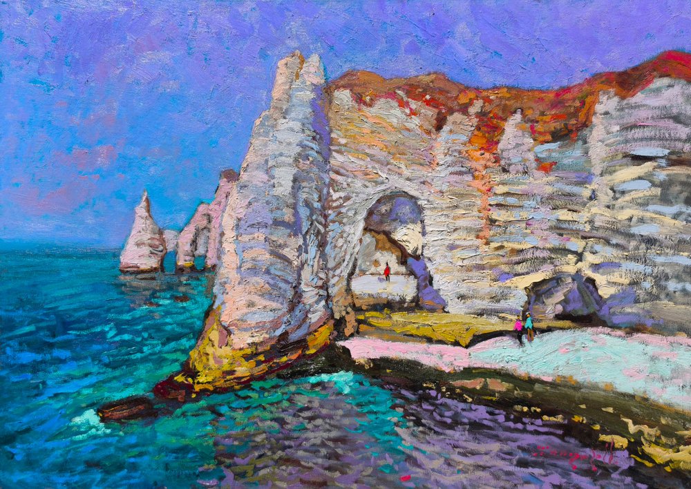 Arco Marinho de Vibrant Cliffs de Alexander Shandor