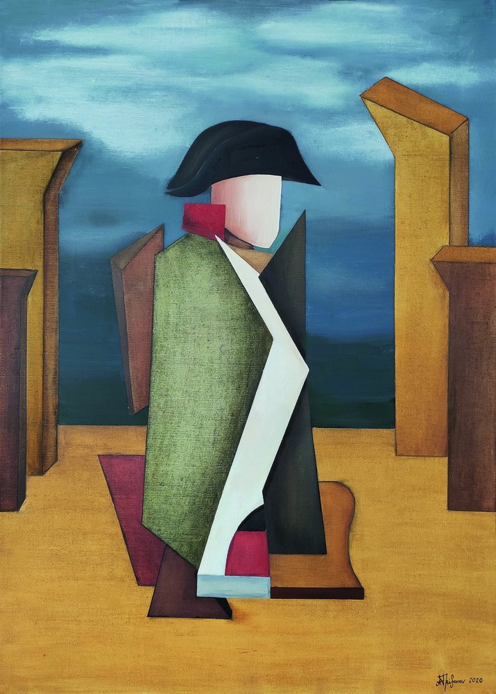 Figura militar abstrata de Alexander Trifonov