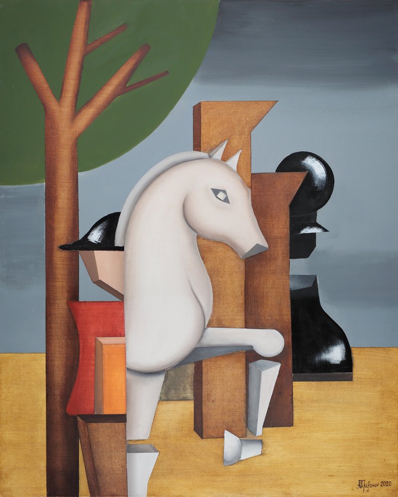 Cavalo de xadrez estratégico de Alexander Trifonov