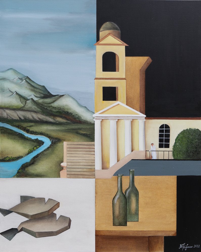 Composição surreal dividida de Alexander Trifonov