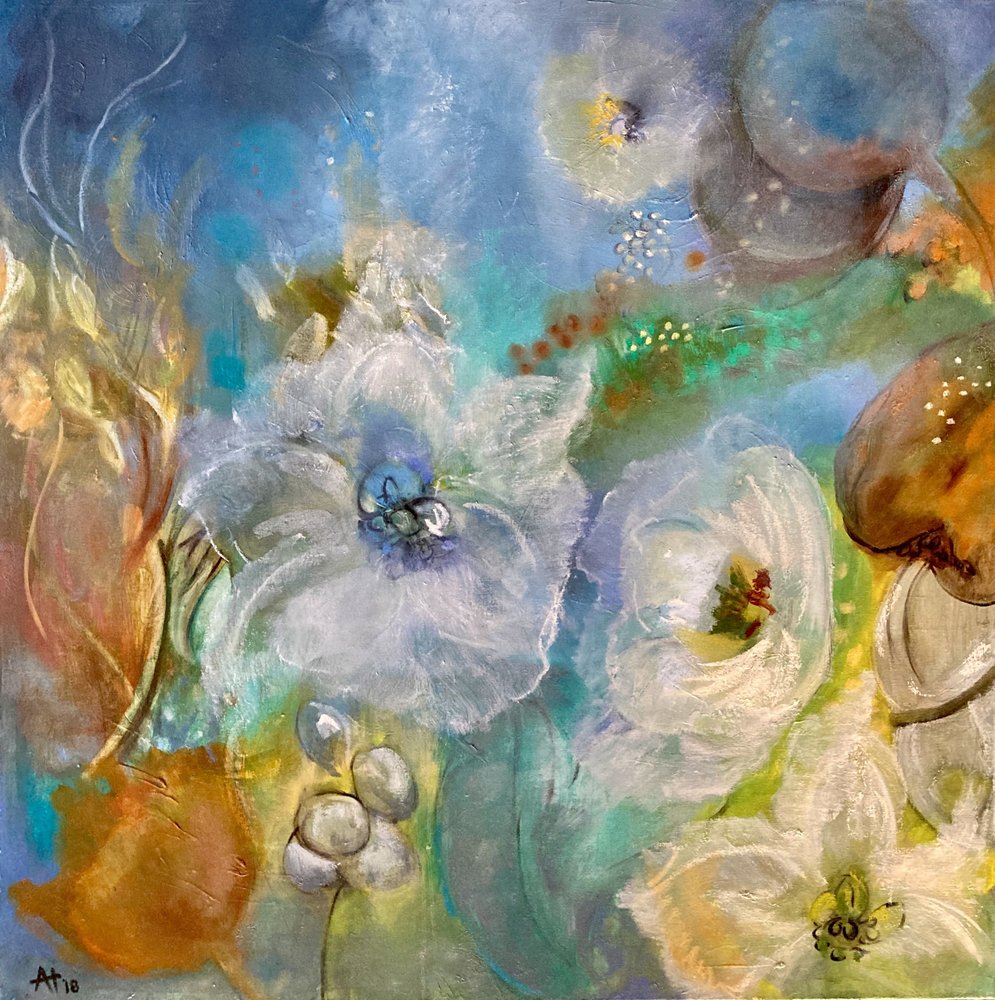 Flores brancas etéreas de Alexandra Higgins