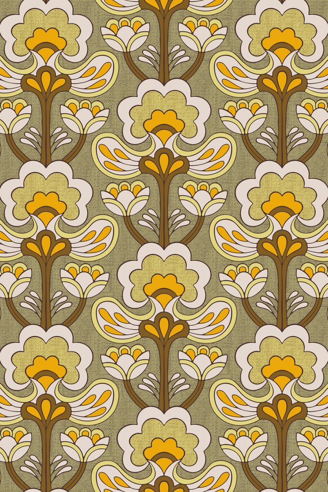 Padrão floral moderno de Alexandra Weise