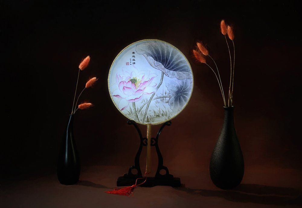 Mantém a calma, fã da Lotus de Alice Sheng