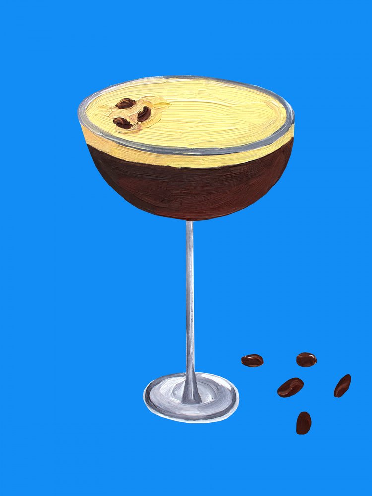Espresso Martini Blue de Alice Straker