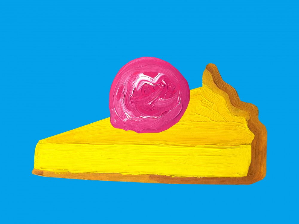 Torta Pop Art Vibrante de Alice Straker