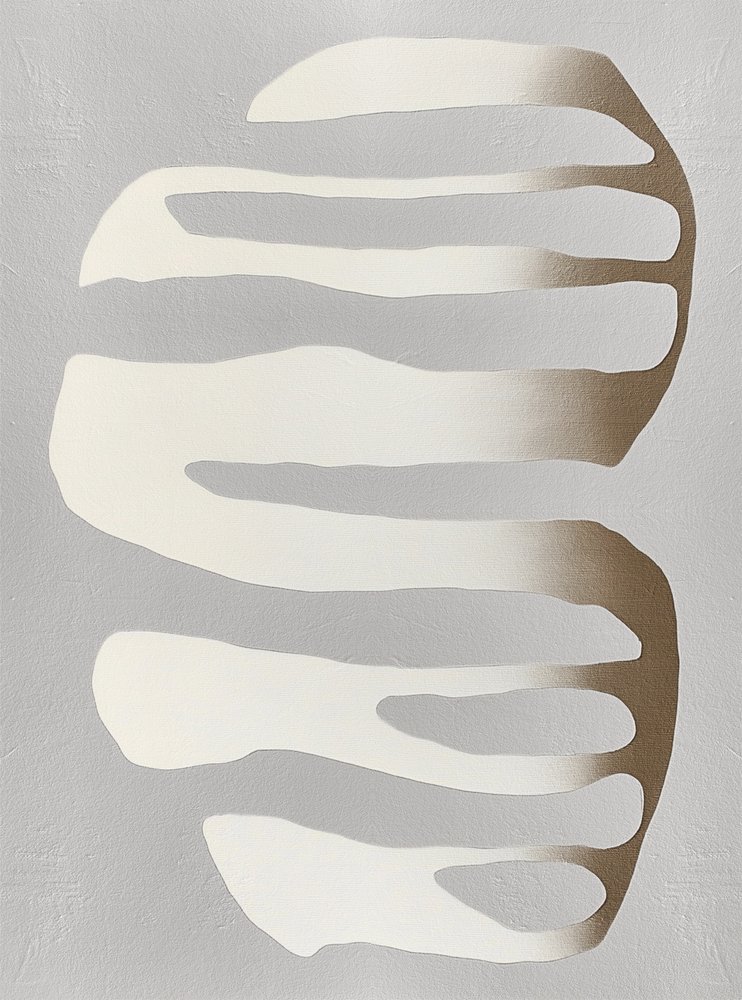 Formas abstratas com gradiente de Alma