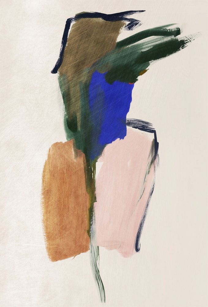 Abstrato Orgânico Colorido de Alma
