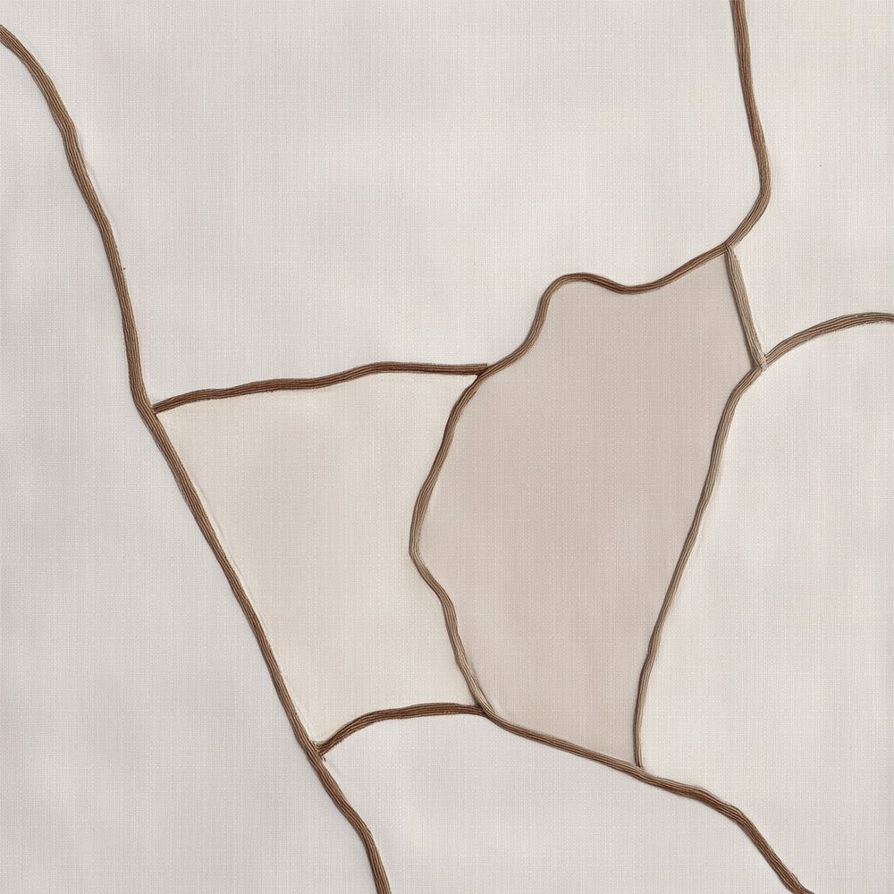 Formas abstratas com tons terrosos de Alma