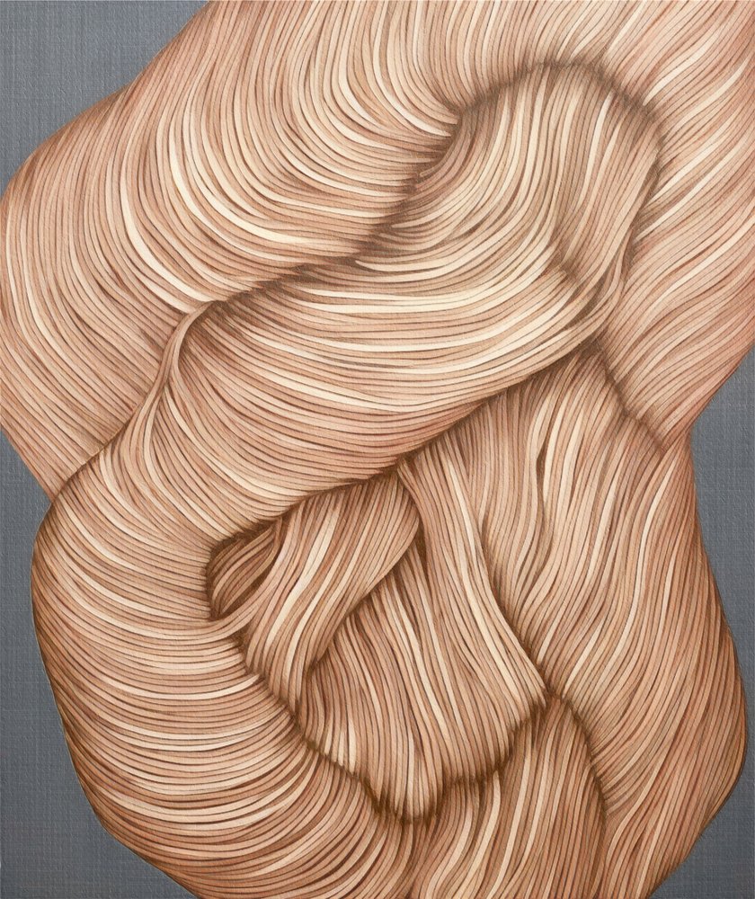 Fios abstratos e fluidos de Alma