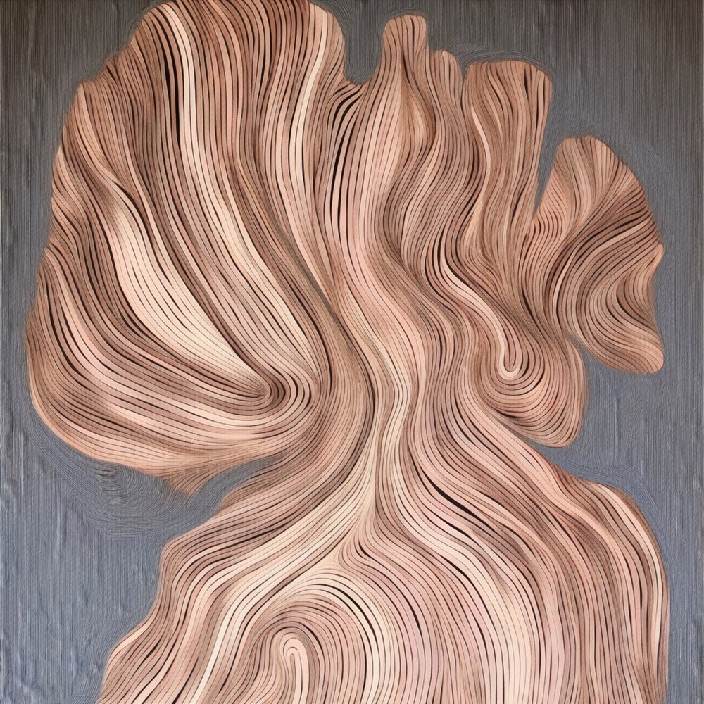 Linhas orgânicas fluidas de Alma