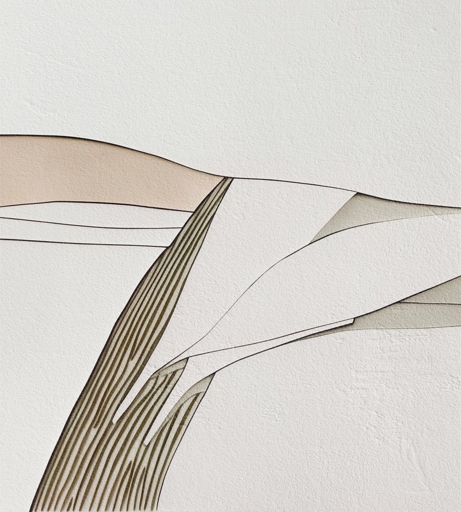 Camadas minimalistas da Terra de Alma