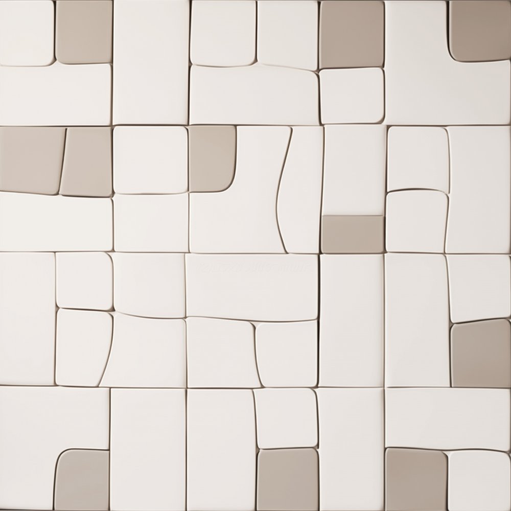 Grelha abstrata orgânica de Alma