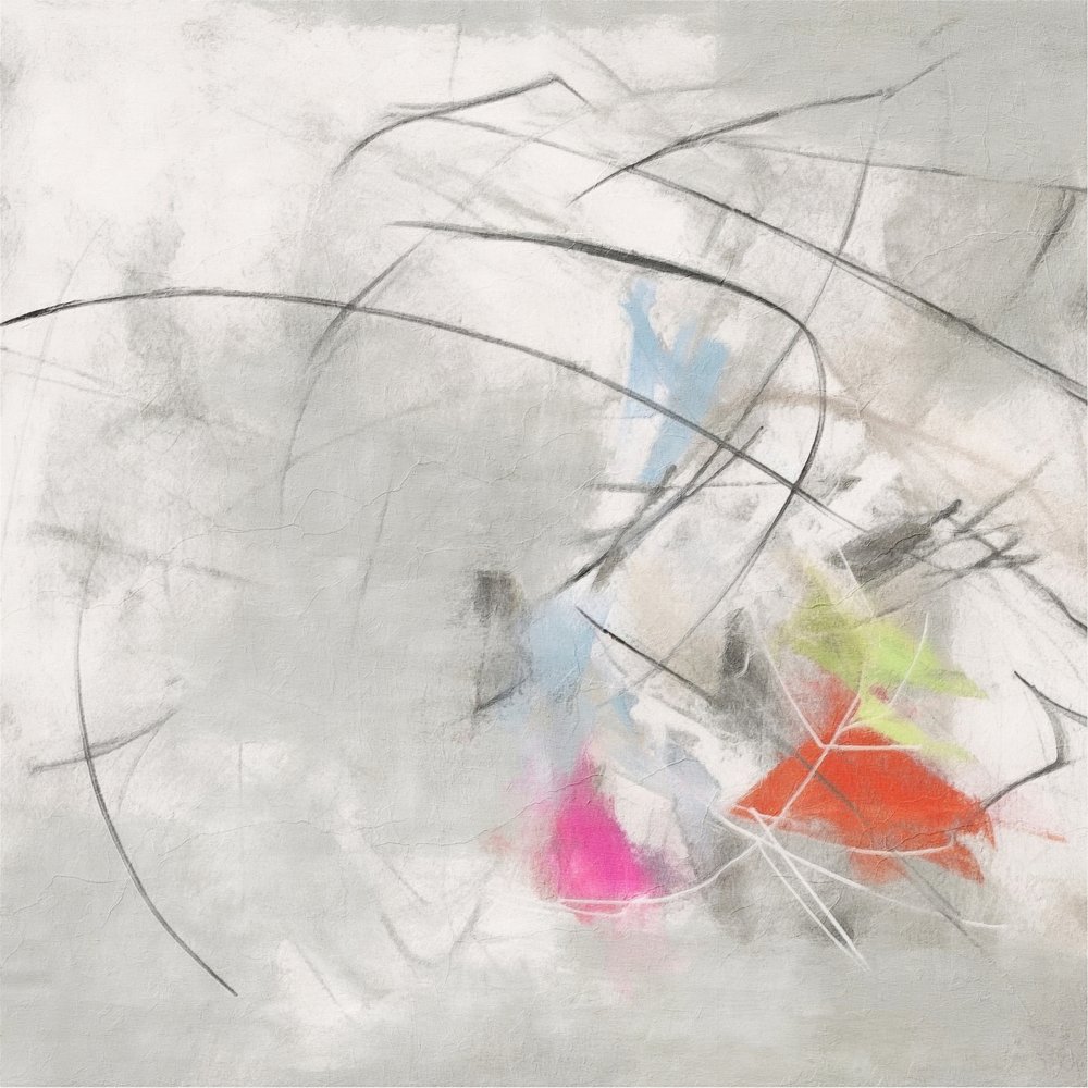 Movimento abstrato vibrante de Alma