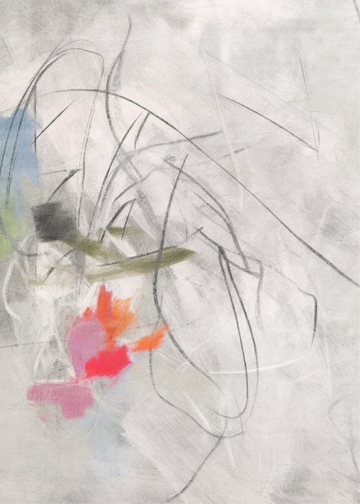 Pinceladas abstratas vibrantes de Alma