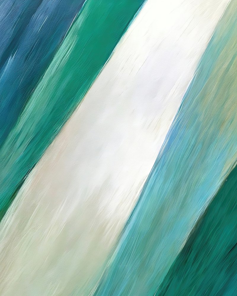 Listras azuis e verdes abstratas de Alpenglow Workshop