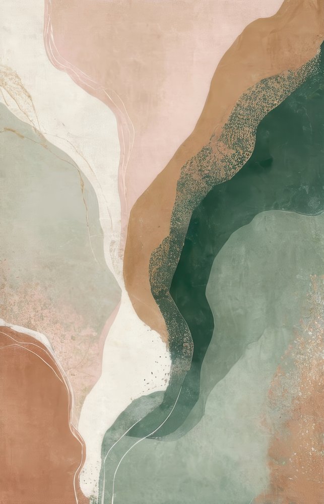 Abstrato fluido e terroso de Alpenglow Workshop