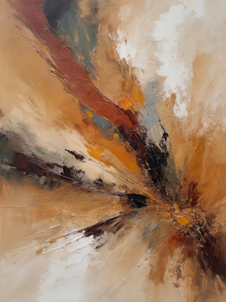 Explosão abstrata e ardente de Alpenglow Workshop