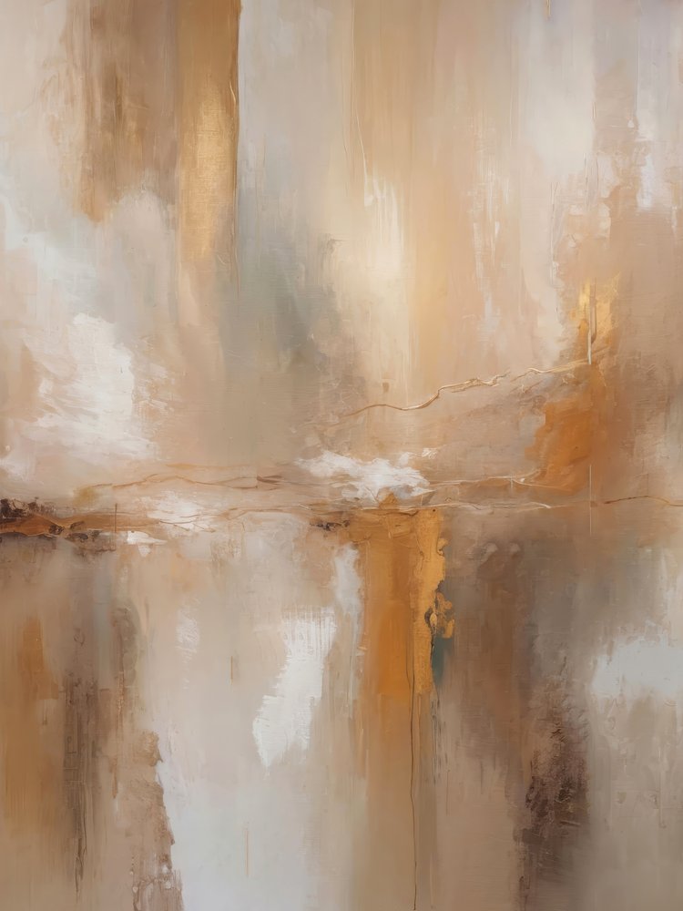 Fluxo Abstrato Dourado de Alpenglow Workshop