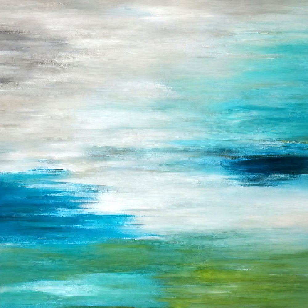 Paisagem abstrata serena de Alpenglow Workshop