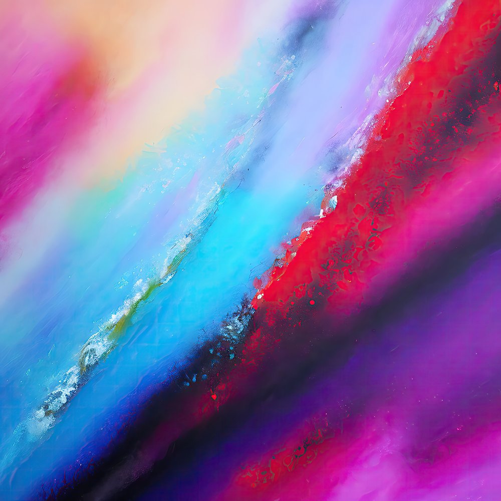 Um fluxo de cores vibrantes de Alpenglow Workshop