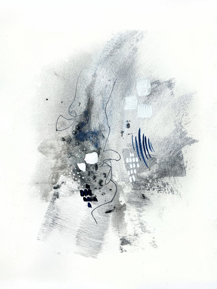 Fluxo monocromático abstrato de Alyson Storms