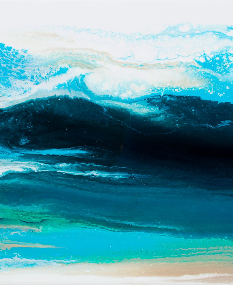 Onda do mar abstrata de Alyson Storms