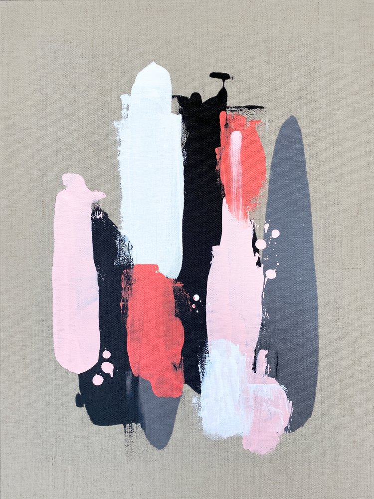 Toques em rosa coral de Alyson Storms