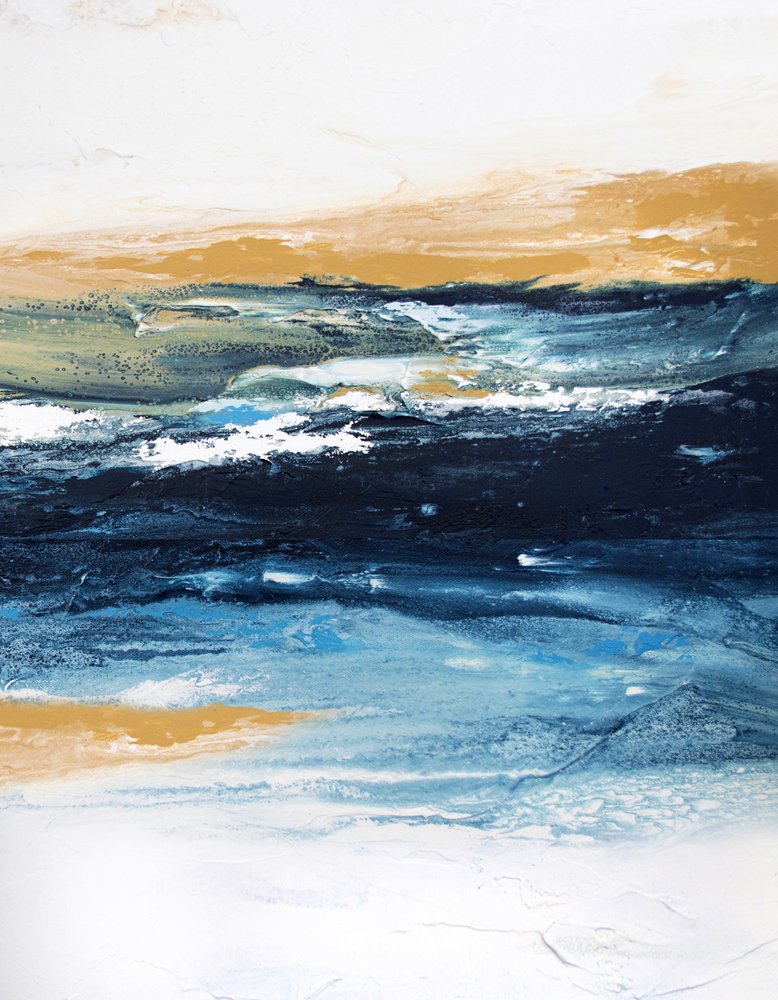 Azul Profundo do Oceano Dourado de Alyson Storms