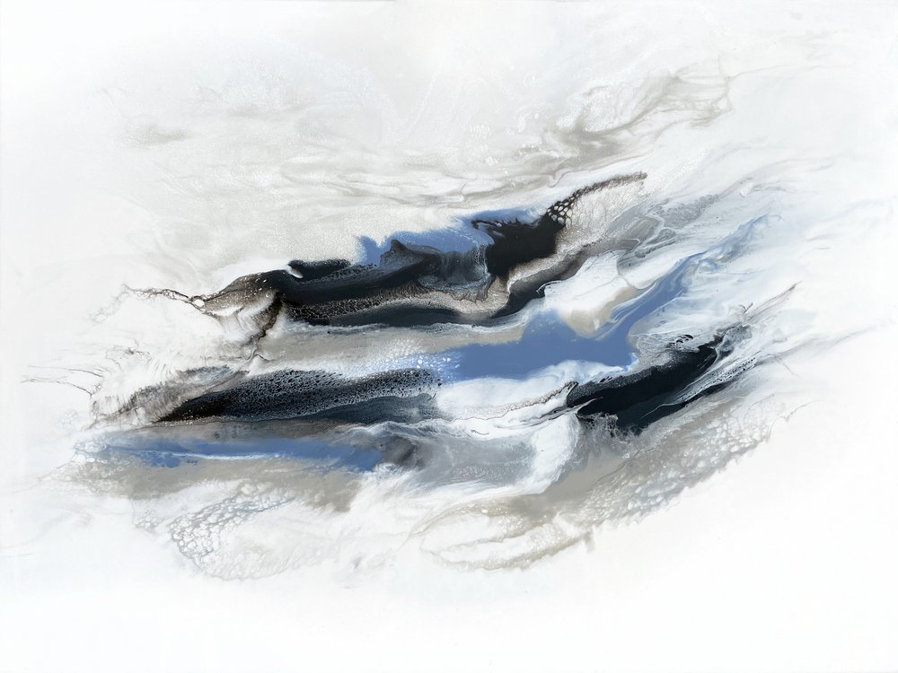 Fluxo abstrato fluido de Alyson Storms