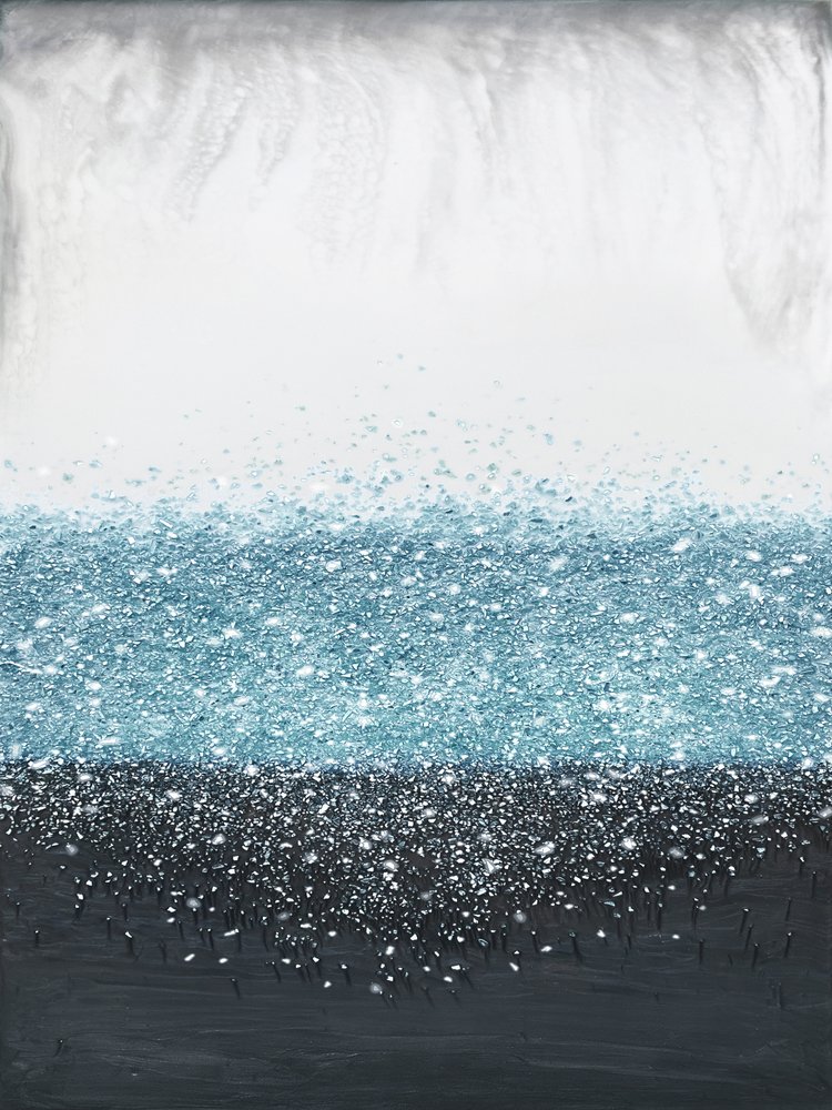 Profundezas azuis cintilantes de Alyson Storms