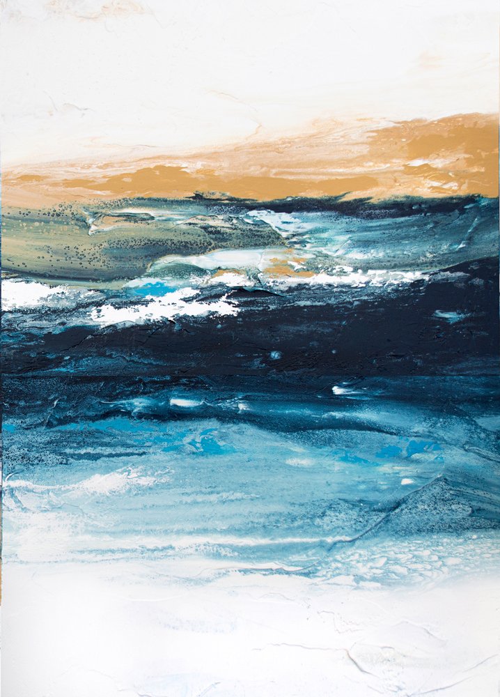 Ondas douradas do oceano de Alyson Storms