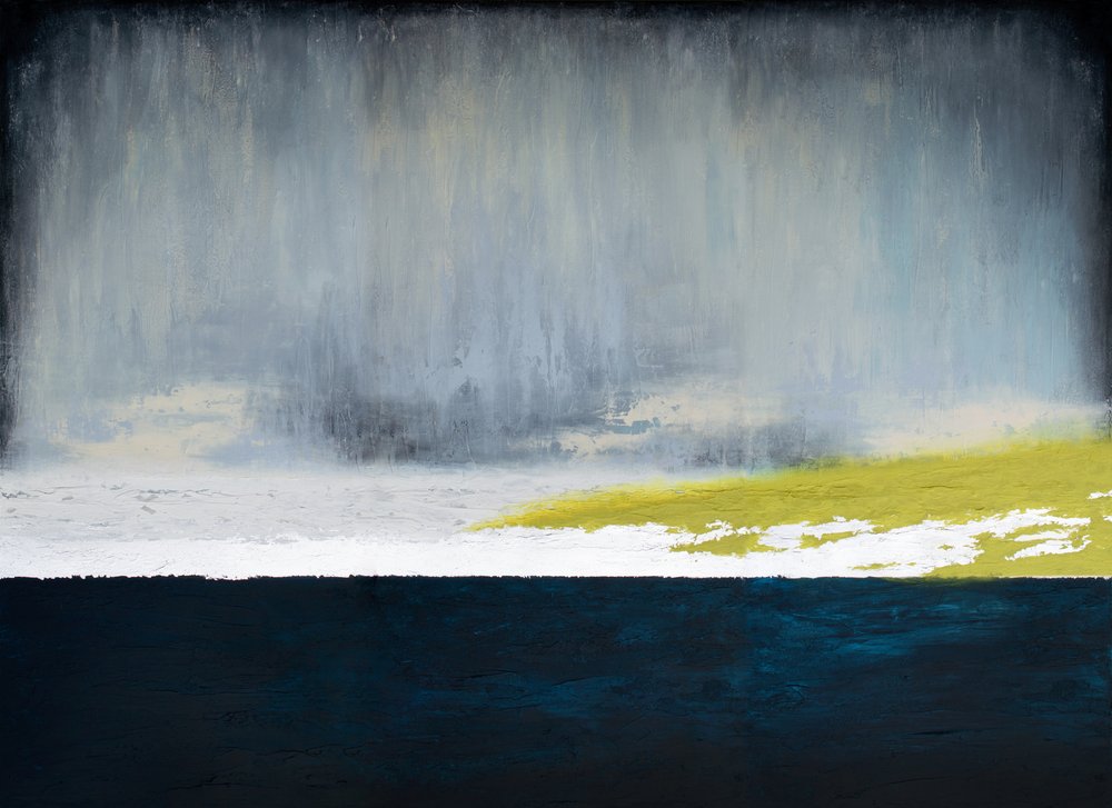 Chuva sobre o campo amarelo de Alyson Storms