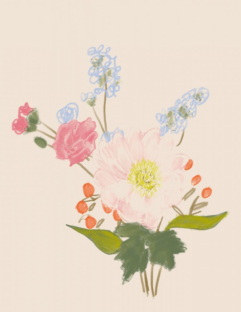 Ramo de flores delicadas de Alyssa Hamilton